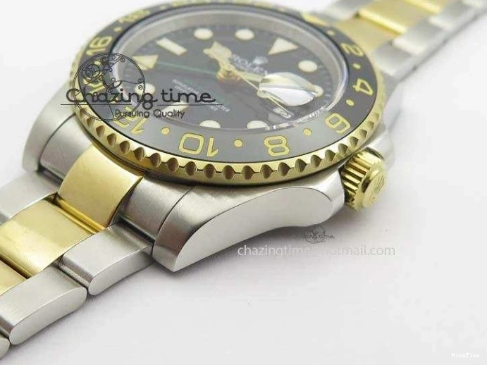 MiroTime 0217 GMT-Master II 116713LN SS YG Bp-Maker Black Dial Ceramic Bezel On SS YG Bracelet A Refined 3772